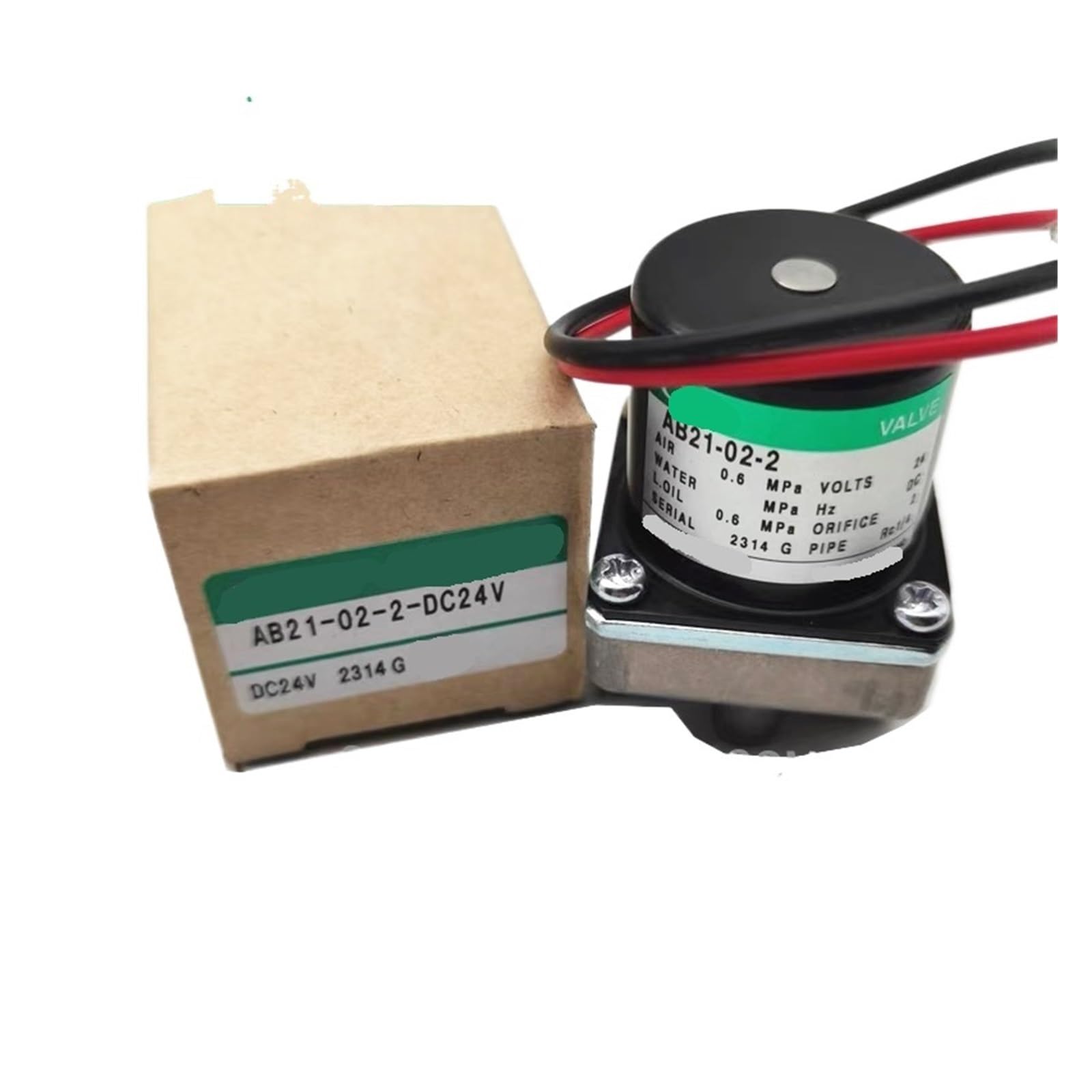 BACYDLPL Solenoid Valve AB21-02-1-A AB21-02-2-A AB21-02-3-A AB21-02-5-A -AC220V -DC24V -AC110V AB21-02(AB21-02-3-A-AC220V)
