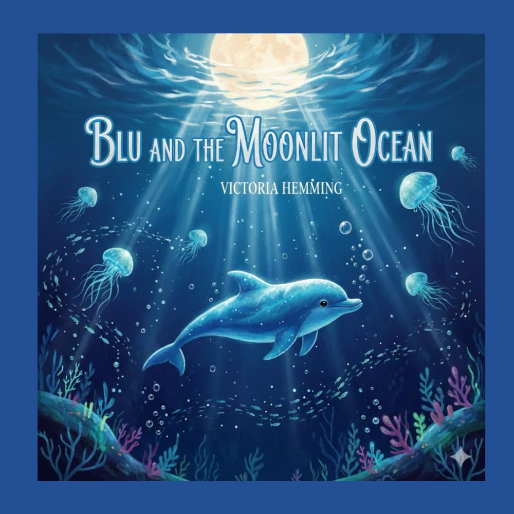 Blu and the Moonlit Ocean: A Magical Dolphin Adventure