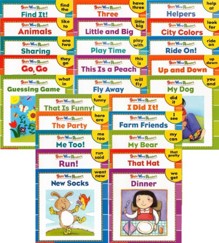 25 NEW Illustrated Sight Word Readers Phonics Teaching Supples Prek Scholastic 25 Books
