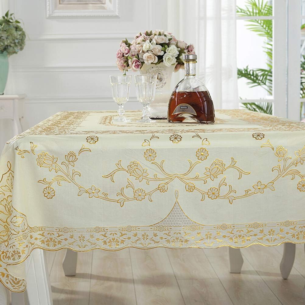 Coffee Table Tablecloth PVC Waterproof Anti-scalding and Oil-Free Disposable Rectangular Plastic Table Mat