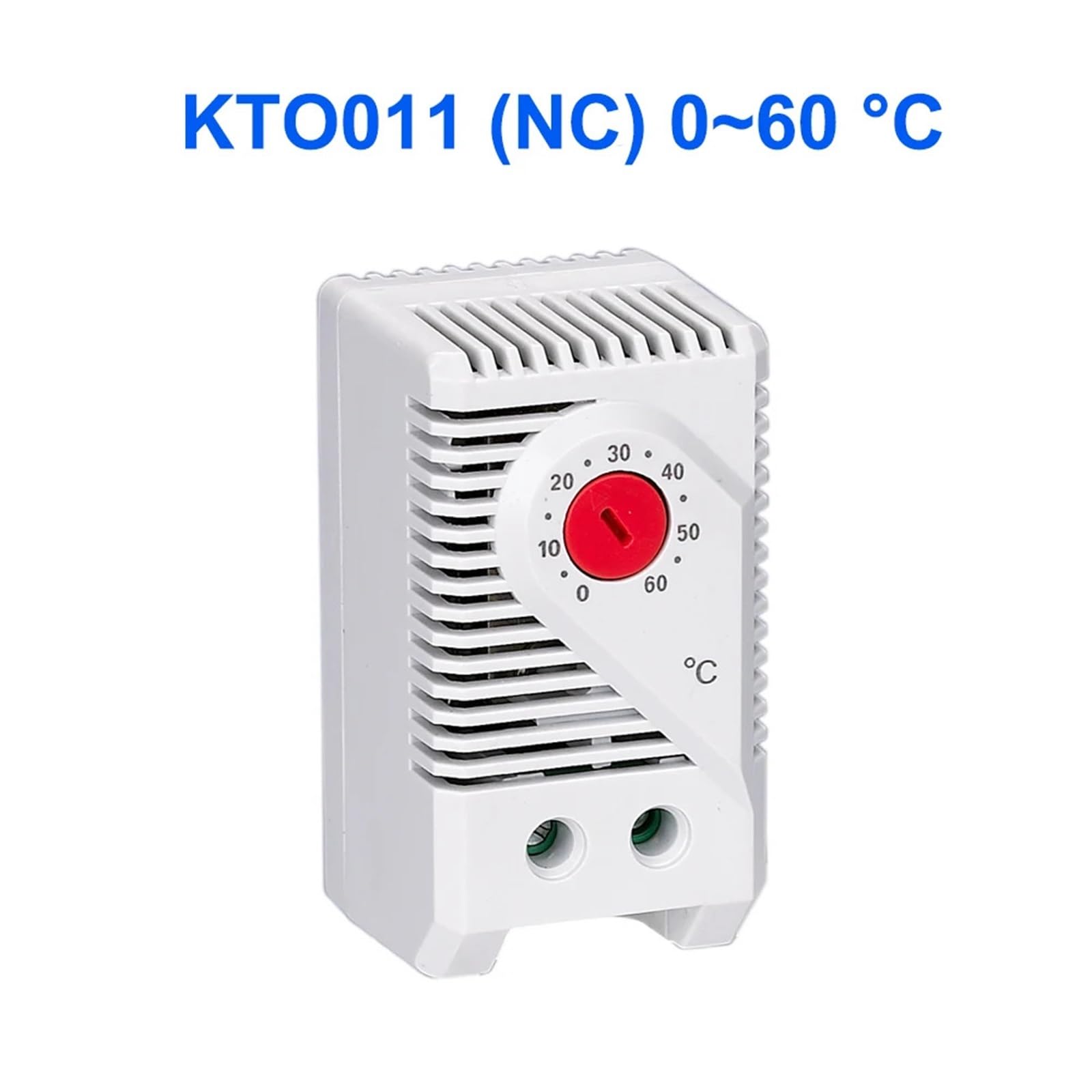 Termostato industriale di piccole dimensioni da 4 pezzi for termometro for armadietto Termostato di tipo NO e NC(NO 0 to 60 degree)