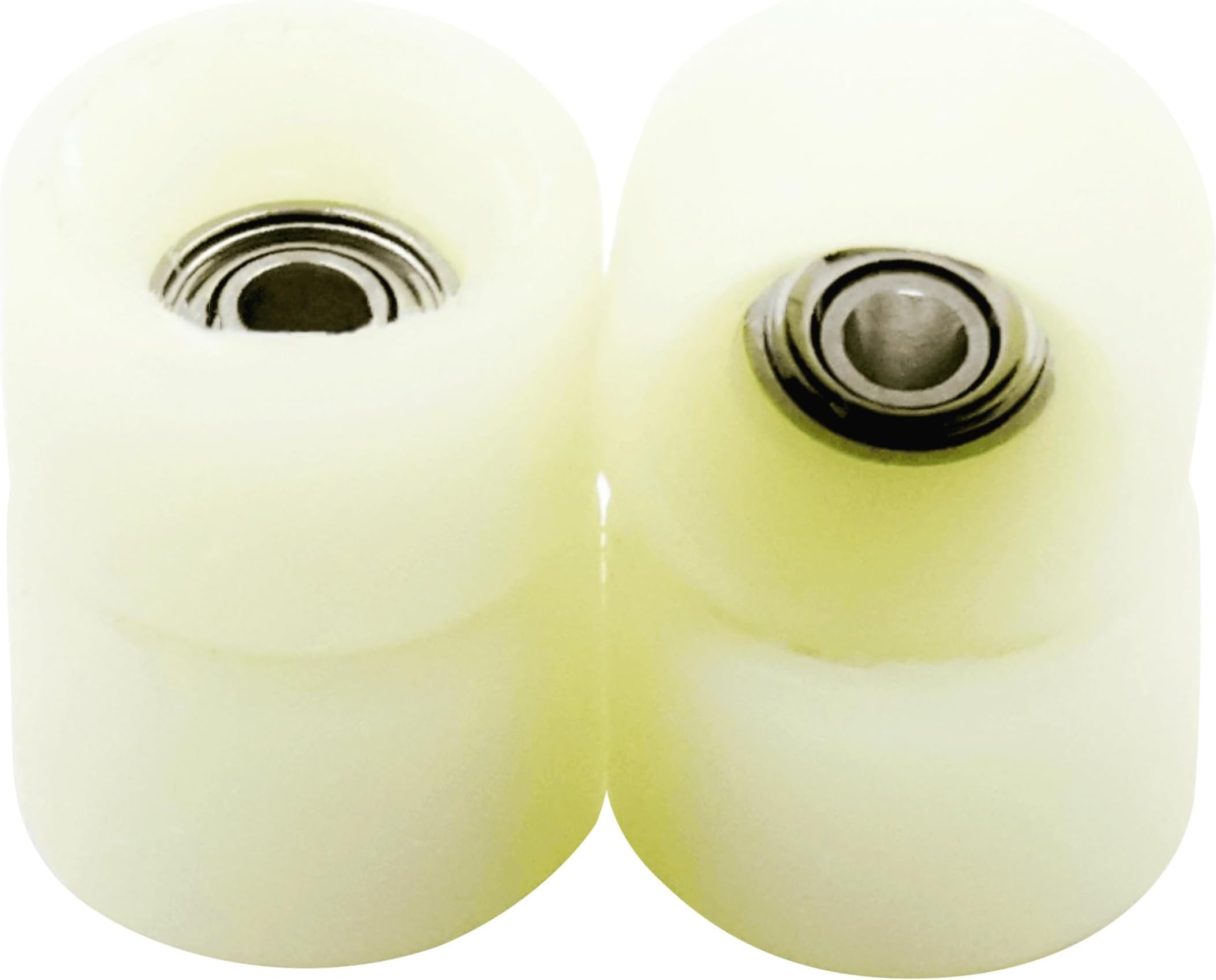 65D Urethane Fingerboard Wheels Pro Bowl Shape (Beige)