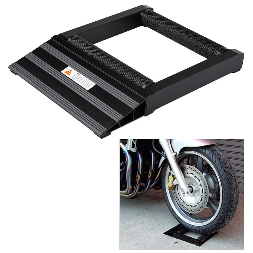 Aluminio Rodillo Soporte de Limpieza de Cadena Neumático Rueda para Motocicleta