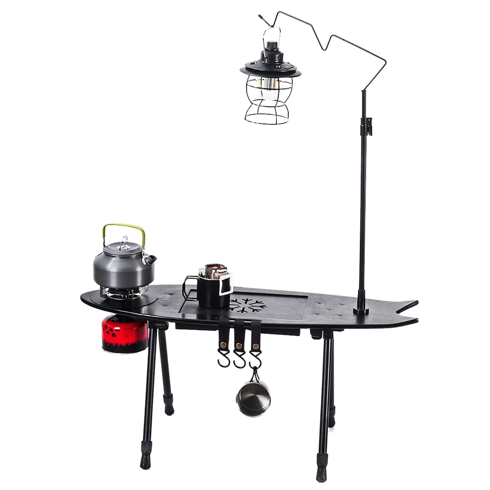 Table portable en bois fini le mobilier lourd en pique-nique camping