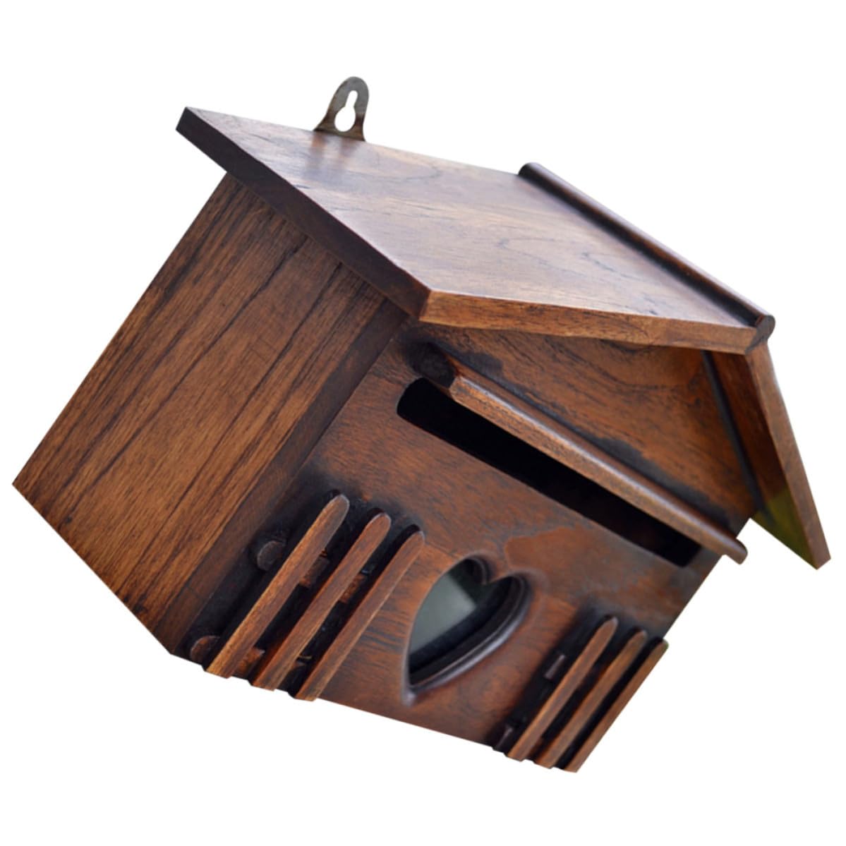 Buzón de Sugerencias de Madera Creativo para Exterior