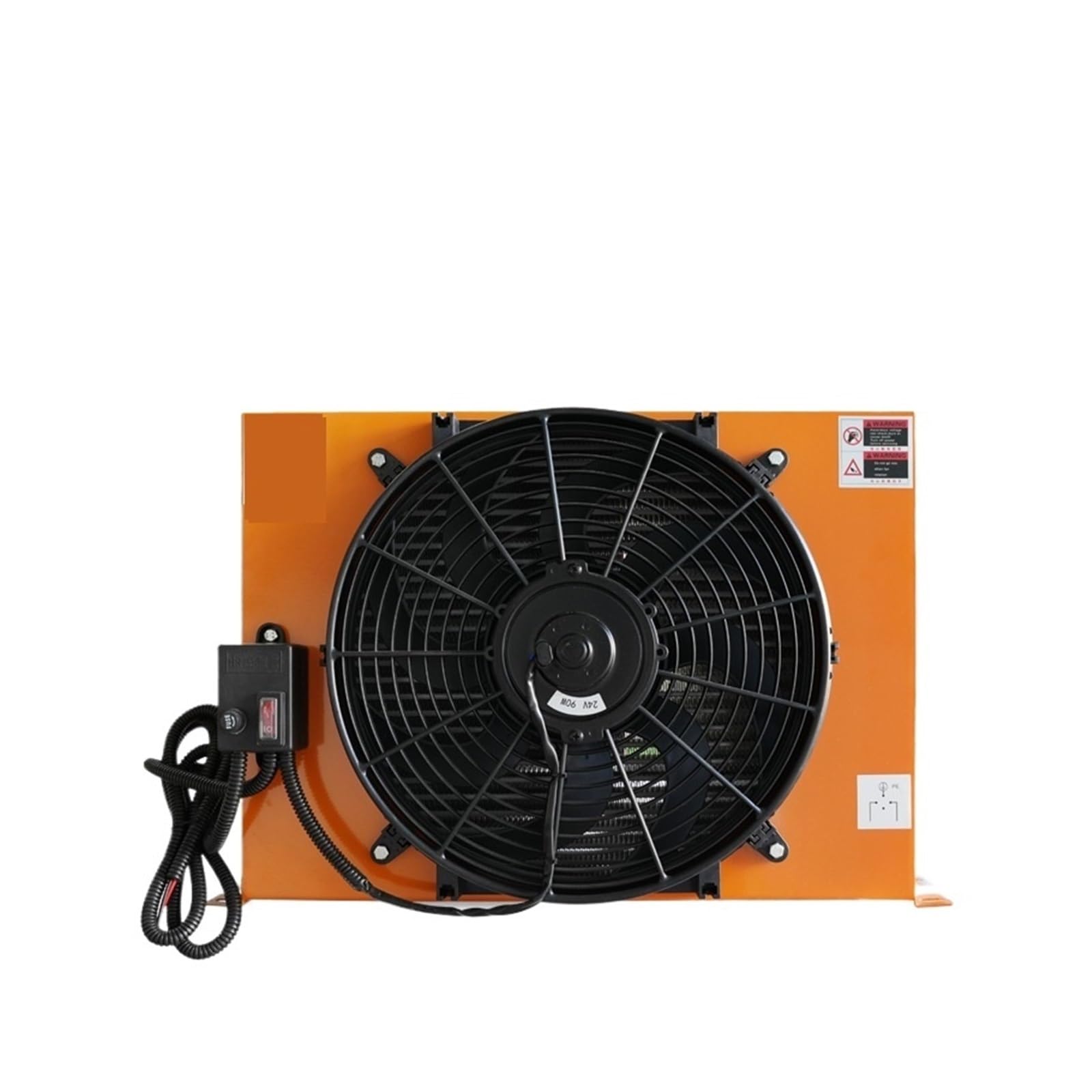 Radiatore aria-olio idraulico, Radiatore 'olio idraulico, di controllo a temperatura industriale AH1012T-CA per sistema idraulico CNC(AH0607T-12V/24V)