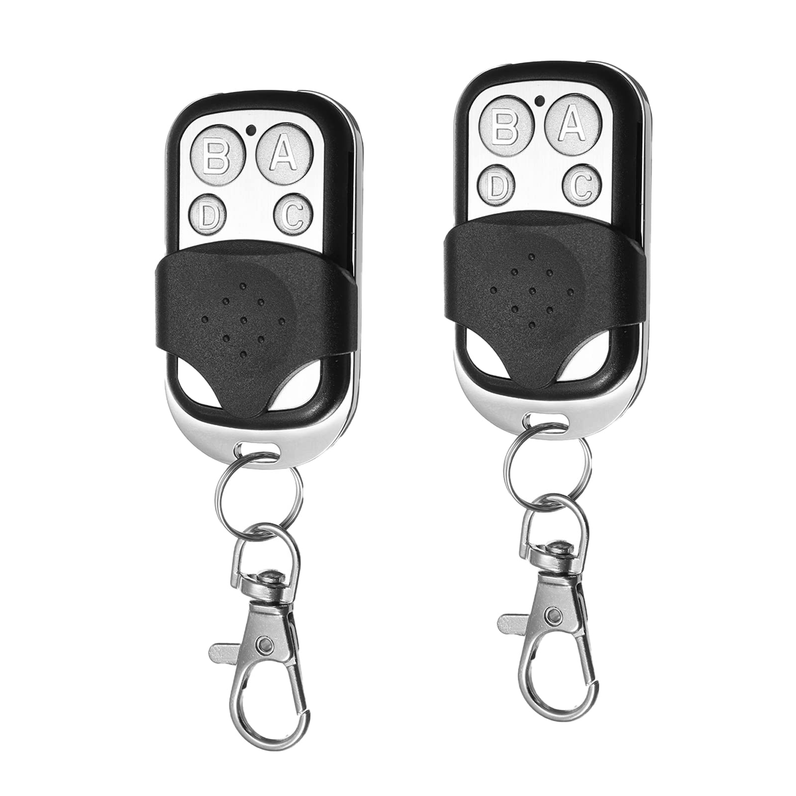 Amazon Com Panikikaso Garage Door Opener Remote Universal Remote With Keychain For Liftmaster Chamberlain Craftsman Compatible 5 Colors Working Mode Purple Yellow Green Orange Red Learn Buttons 2 Packs Tools Home Improvement