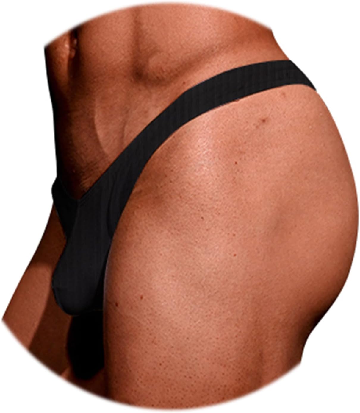 Evankin Mens Sexy Soft Underwear Male Bulge Pouch Thong Briefs Stretch Cotton G-Strings Athletic Supporter - Image 3