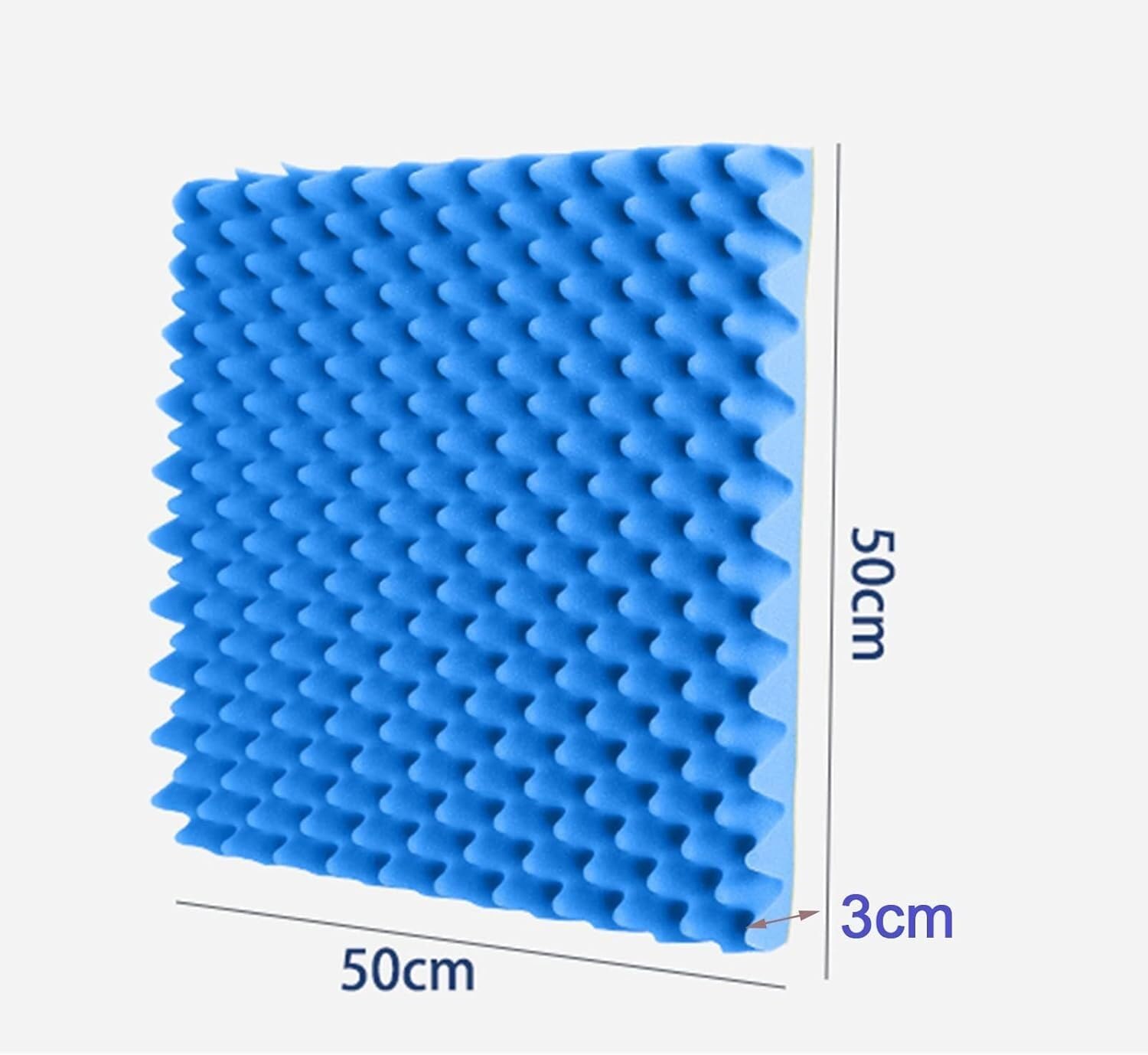 Panele ścienne dźwiękochłonne, panele samoprzylepn Self-Adhesive Acoustic Wedge Foam Soundproof Wall & Ceiling Panels For Studio, 5-50 Pcs(35pcs)