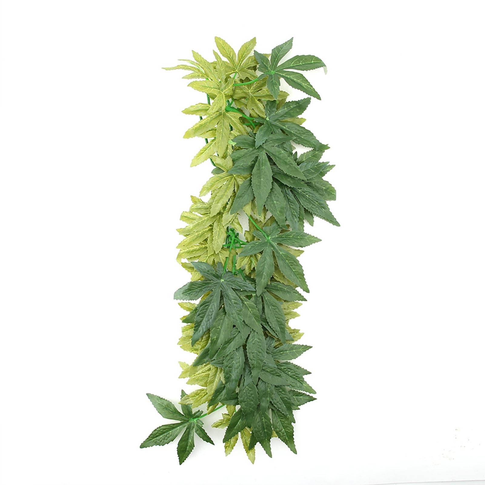 Tnfeeon Piante Acquatiche Artificiali con Ventosa per Acquario, Decorazioni per Piante in Plastica per Acquario Decorazioni per Terrari per (20 pollici 50 cm)