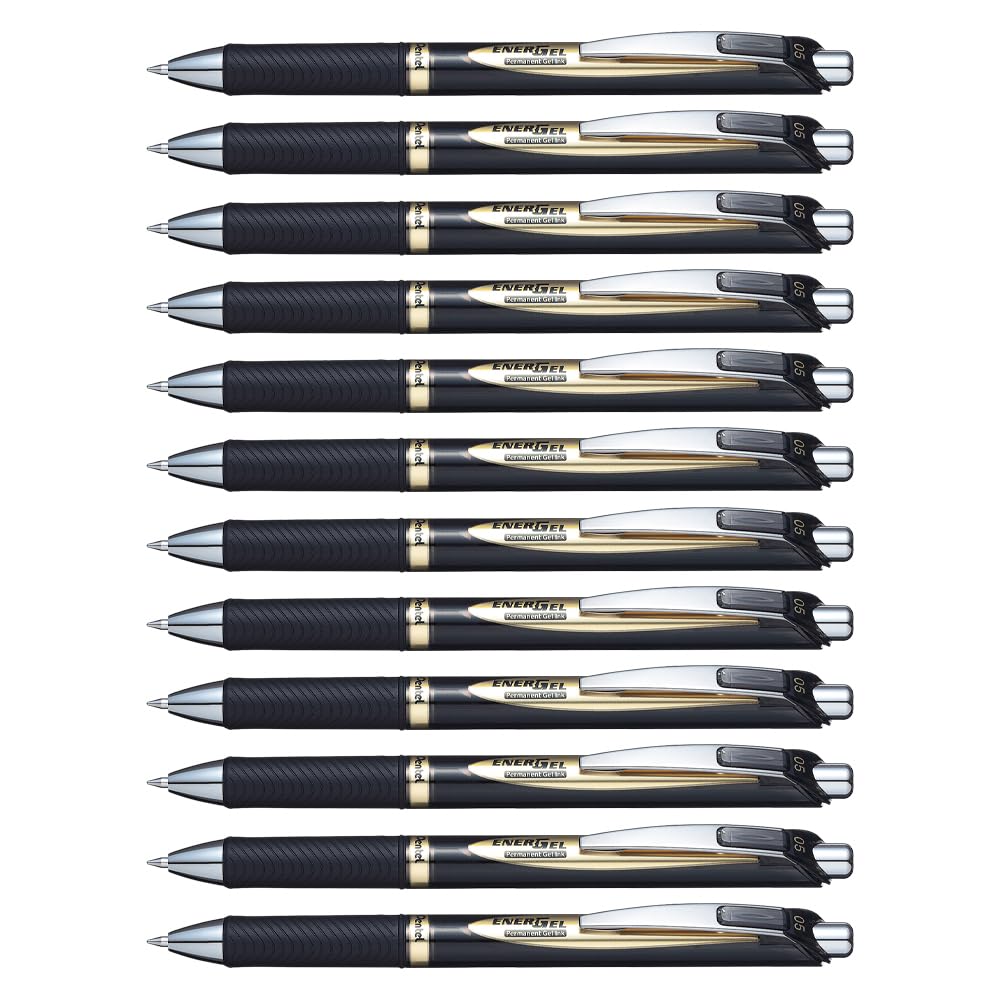 Set di penne Gel Deli penna a sfera a proiettile retrattile da 0.5mm ricarica di inchiostro blu nero rosso per fornure di cancelleria per la scrtura dell'ufficio scolastico  21