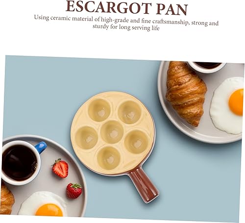 Miniatura 7 de Escargot - Plato para hornear Escargot, resistente a altas temperaturas, para restaurantes y uso doméstico, apto para lavavajillas, plato de caracol