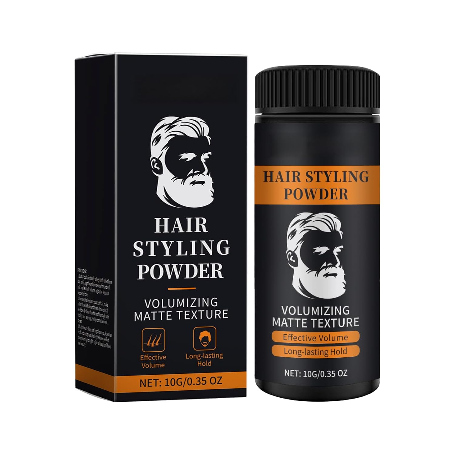 Matte Setting Powder Fluffy Hair Oil Control Refreshing Long-lasting Natural Setting Hair Matte Powder