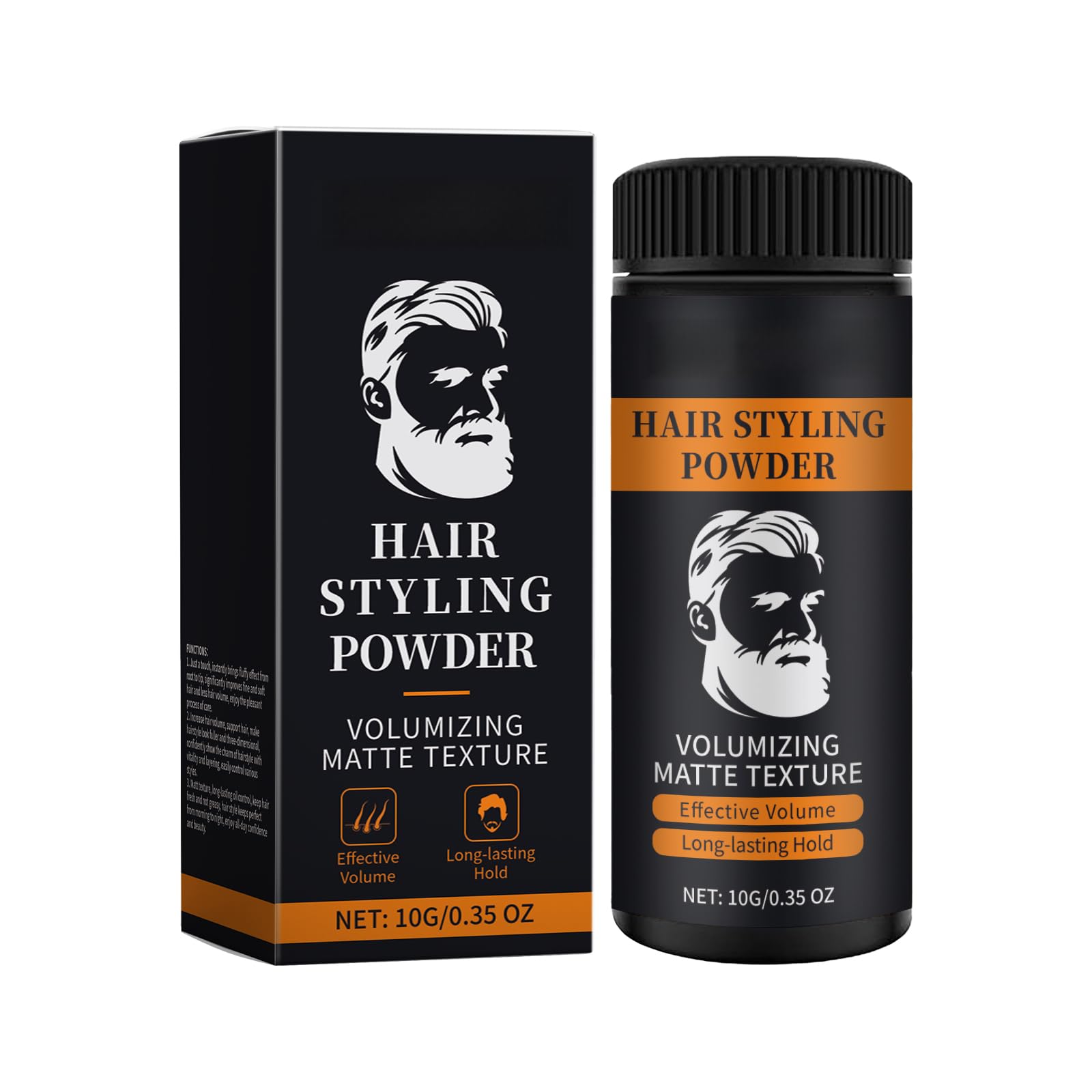 Matte Setting Powder Fluffy Hair Oil Control Refreshing Long-lasting Natural Setting Hair Matte Powder
