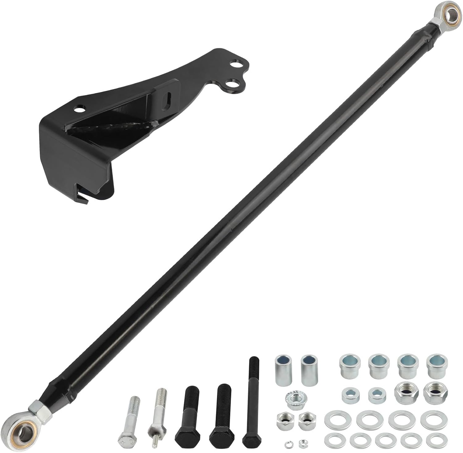 maXpeedingrods Adjustable 0-4" Lift Track Bar for Dodge Ram 1500 2500 3500 1994-2002 4x4, Front Panhard Rod w/Relocation Bracket