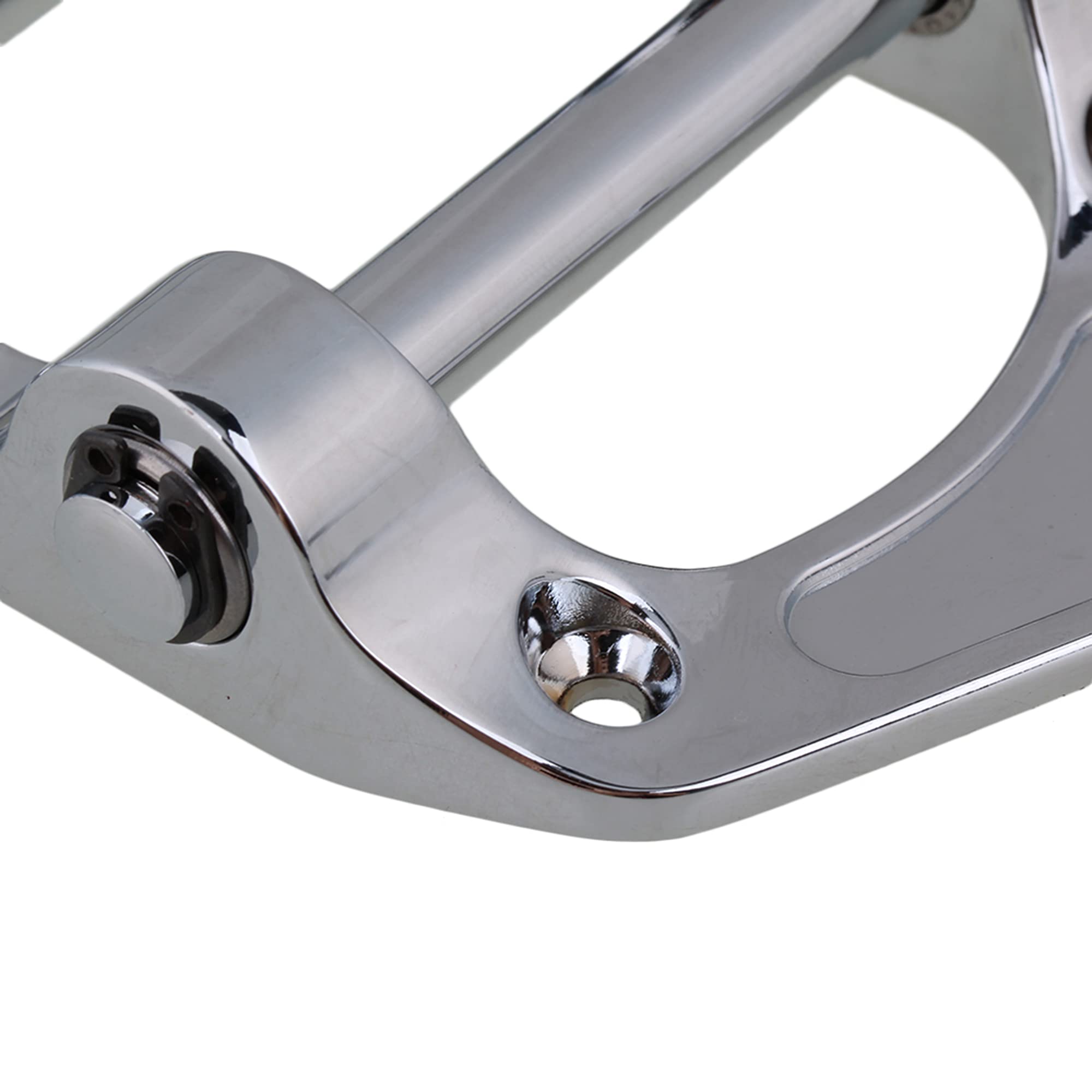 Yibuy 224 x 98 mm aleación de zinc plata guitarra eléctrica trémolo unidad puente vibrato