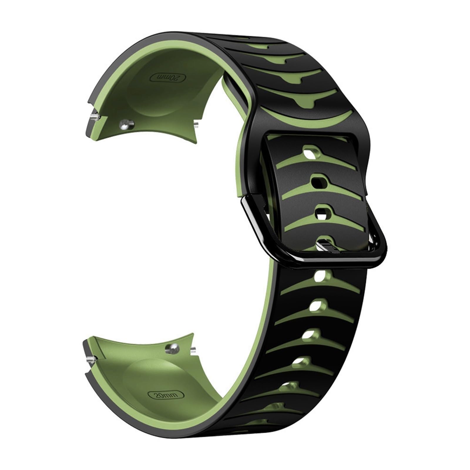 Bracelet en silicone pour Samsung Watch 6 5 4 44 mm 40 mm/4 Classic 46 mm 42 mm 5pro 45 mm Bracelet pour Galaxy Watch 6Classic 43 47 mm, Watch 6 40mm, Agate