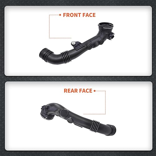 Miniatura 6 de labwork Manguera de admisión Intercooler Manguera a carcasa del acelerador 13717615026 Reemplazo para 2011 BMW 135i 335i