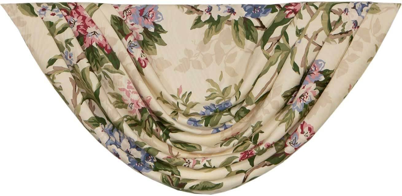 Thomasville At Home Hillhouse II Extra Cascade, Extra Pleated Cascade for Livingroom/Kitchen/Bath, 16x38 (1)