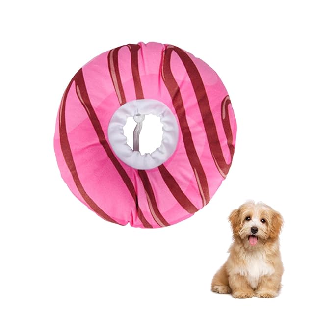 Foto 8 de 8 de Collar de cono ajustable con forma de donut