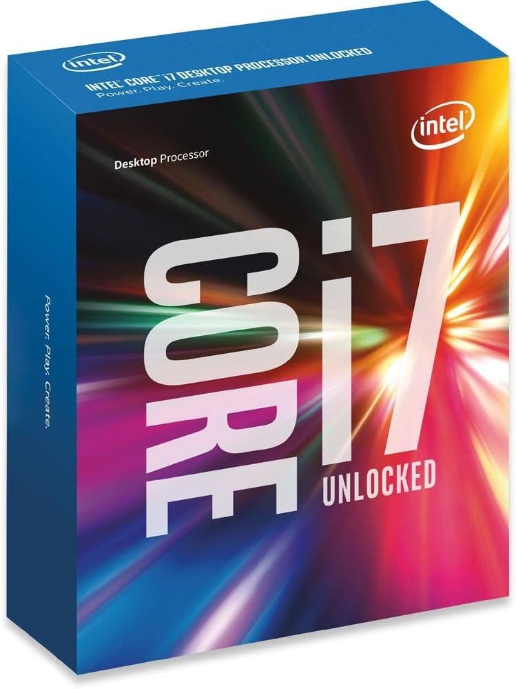 Core i7-6850K High End Desktop Processors CPU - Black