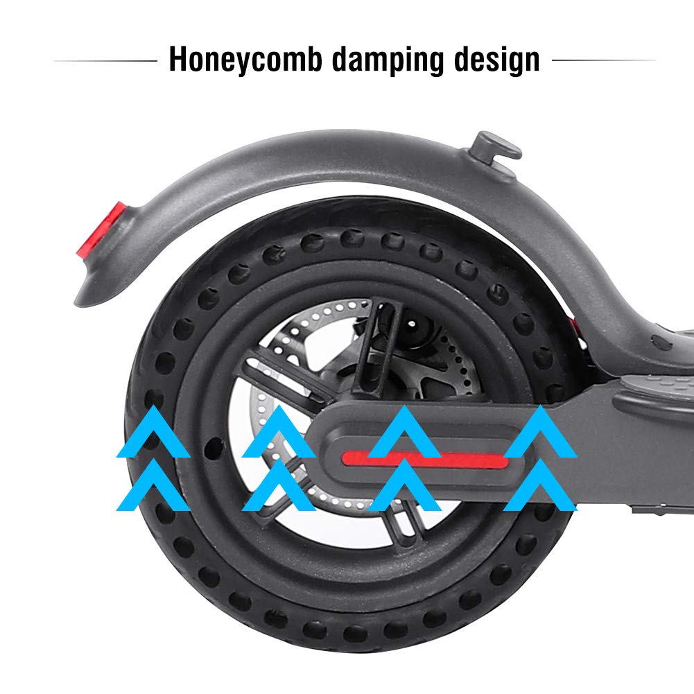 Pneumatico Solido di Ricambio per Scooter Elettrico Pneumatici in Gomma con 165mm di Diametro per Motorino Elettrico (2PCS)