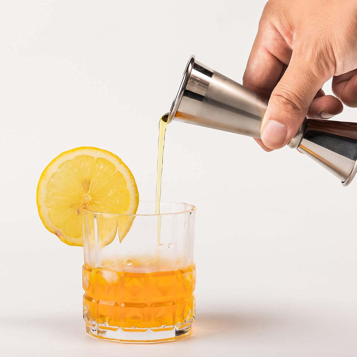 Double Jigger for Bartending Jigger 2 oz 1 oz Cocktail Jigger Japanese Jigger Bar Jigger Cocktail Measuring Jigger Liquor Measuring Jigger with Measurements Inside