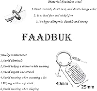 Vista 2 de FAADBUK Llavero de carpintero para carpintero, regalo para carpintería, martillo, regalo mecánico, regalo para papá y abuelo