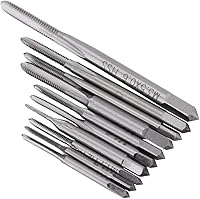 Vista 6 de Juego de herramientas de rosca de rosca de rosca M1 a M3.5, 10 piezas