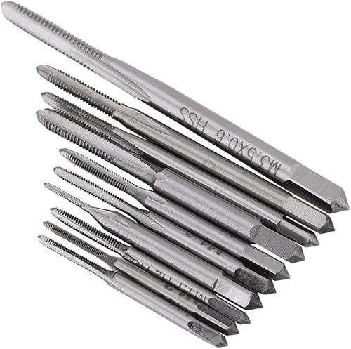 Miniatura 6 de Juego de herramientas de rosca de rosca de rosca M1 a M3.5, 10 piezas