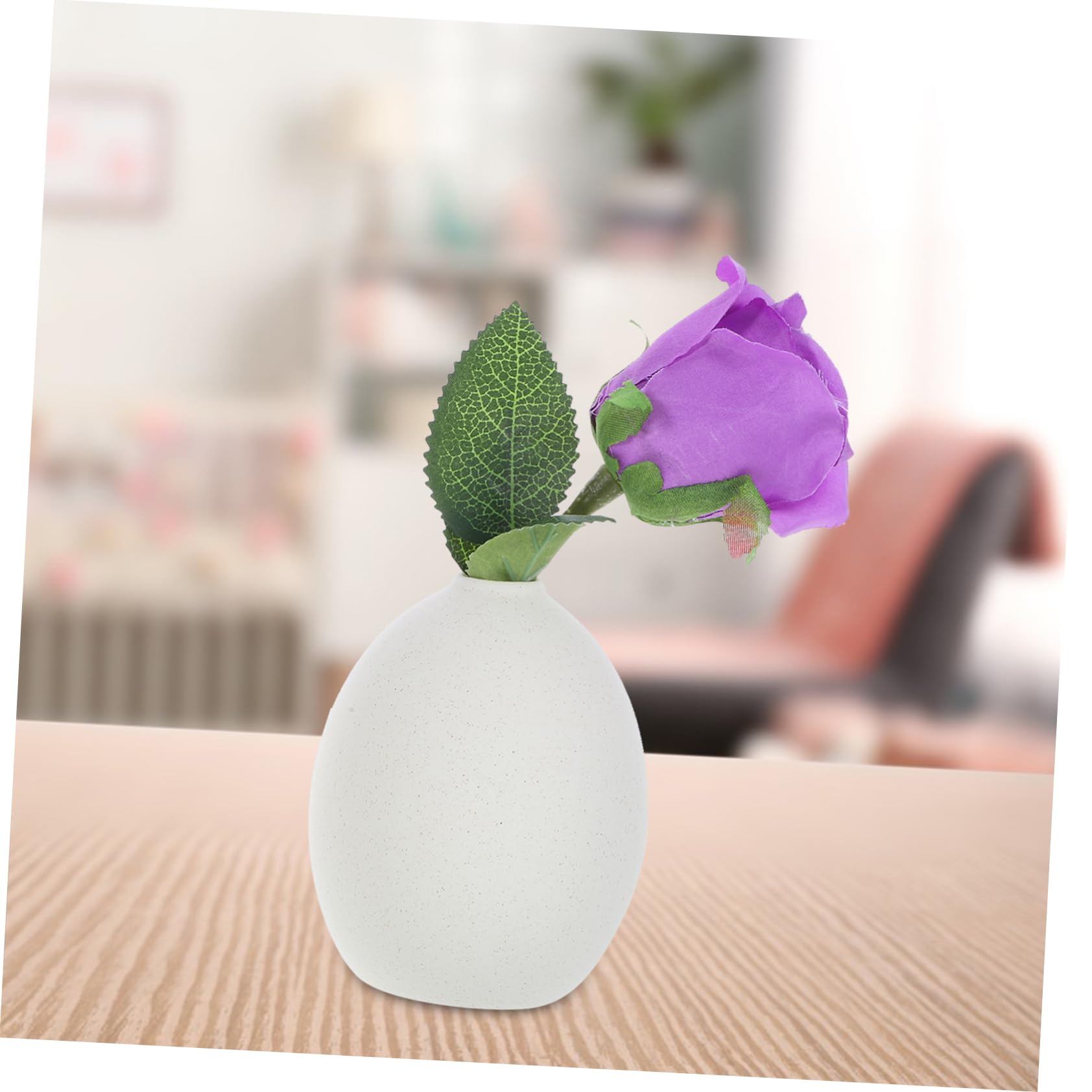 PRETYZOOM 4pezzi Vasi in Ceramica Per Fiori Vaso Decorativo Per Composizioni Floreali Secche Vaso Da Tavolo Per Pranzo Per Libreria