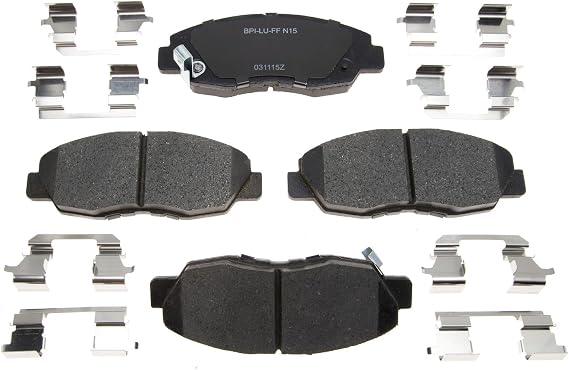 Raybestos R-Line Automotive Replacement Front Brake Pad Set for Select Acura, Honda (MGD465ACH)