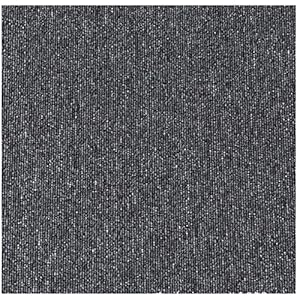 MYOYAY 20Pcs Carpet Square Tiles 20” x 20” Heavy Duty Commercial Carpets Squares Cuttable Carpet Floor Tile Washable for Home Office Hotel, Dark Gray, 20 Tiles/53.8 sq Ft