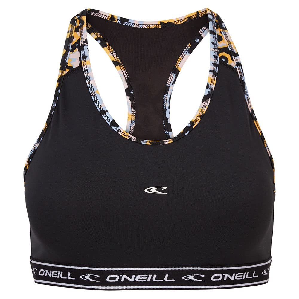 O'NEILL Swim TO Gym Sport Tops T-Shirt, 19010 Black out, Regular (Pack of 2) for Women