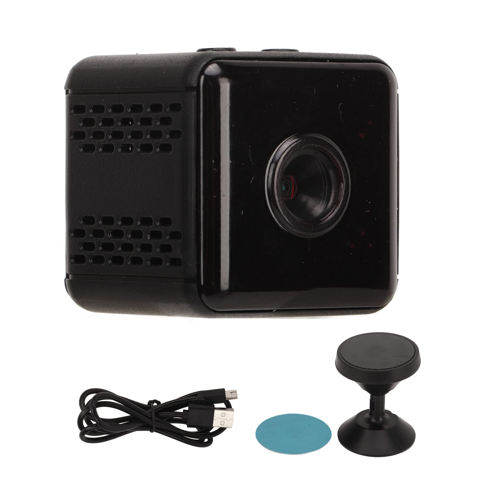 Mini Camera 1080P HD Hidden Camera with Motion Detection Portable Magnetic Nanny Cam Baby Camera Loop Recording for