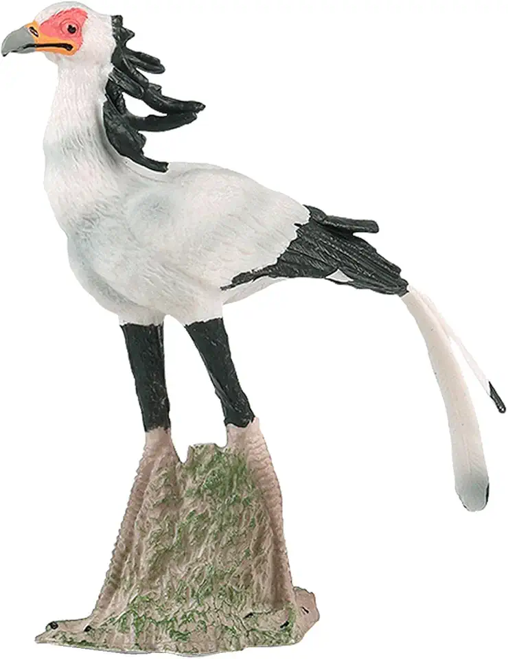 Escultura de Secretário em Miniatura para Coleção, Ideal para Decorar Jardins, Pátios, Salas de Aula