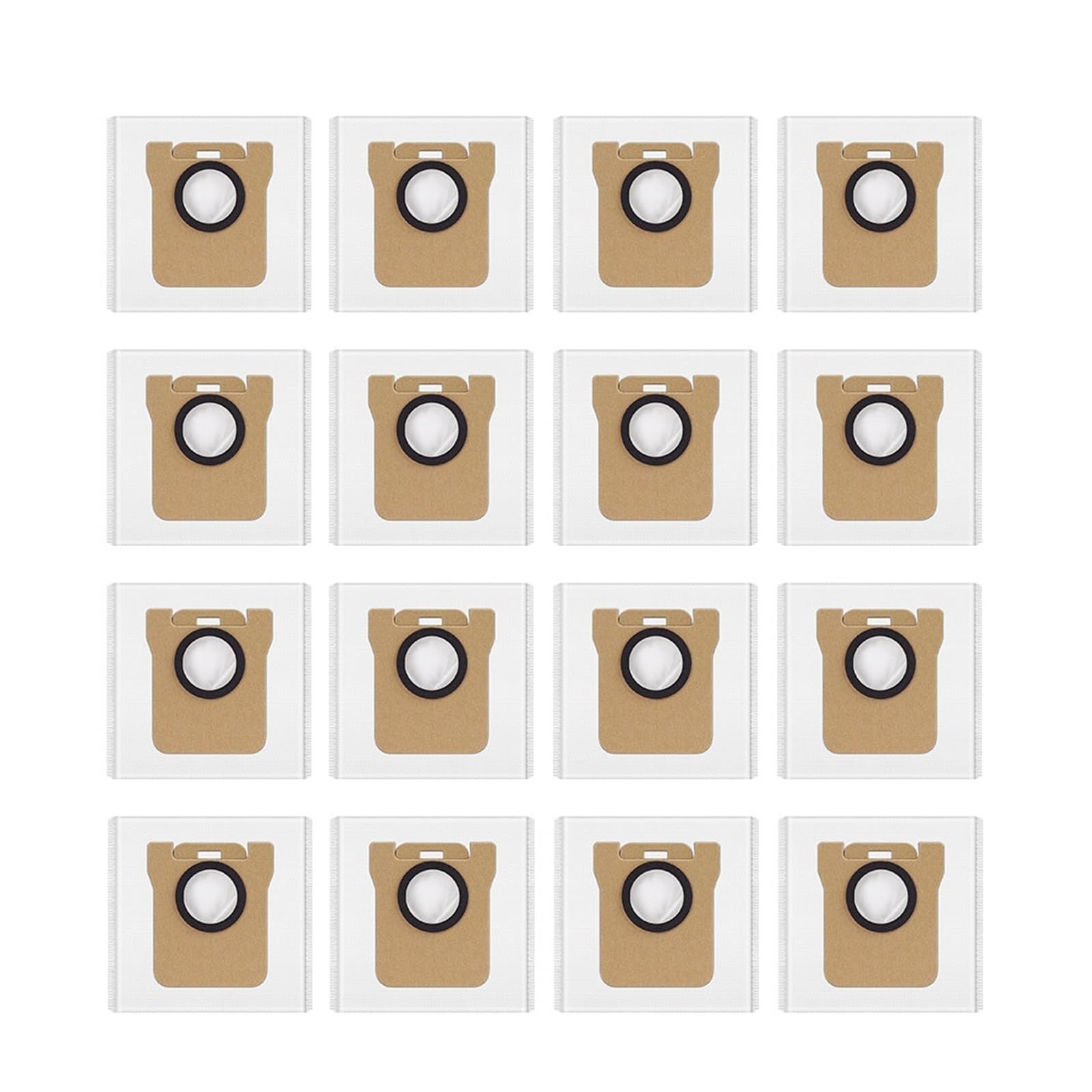 JWDHXCMSL Robot Vacuum Dust Bags, Spare Replacements, Compatible With Dreame And Xiaomi Series(16pcs)