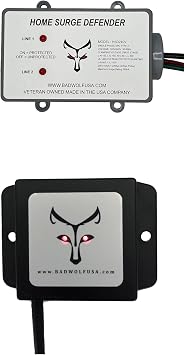 240VAC Whole House EMP Surge Protector and 12VDC Vehicle Surge Protection for EMP, Lightning and CME. Model Number HSD240V & MEMP12V Included.
