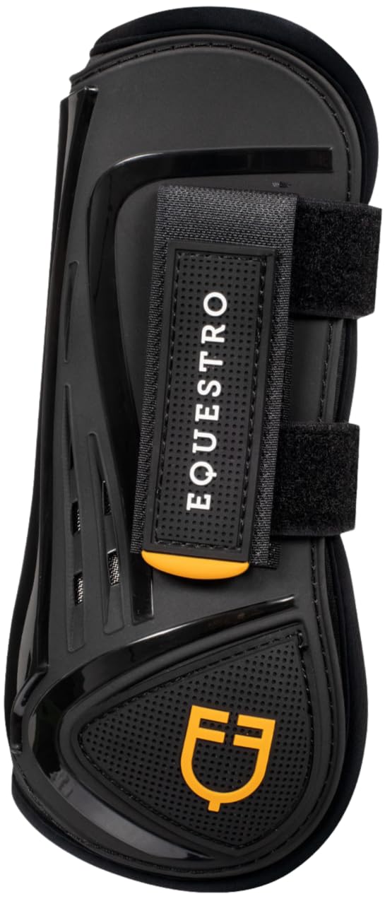Paratendini in Neoprene e TPU Pony, Nero