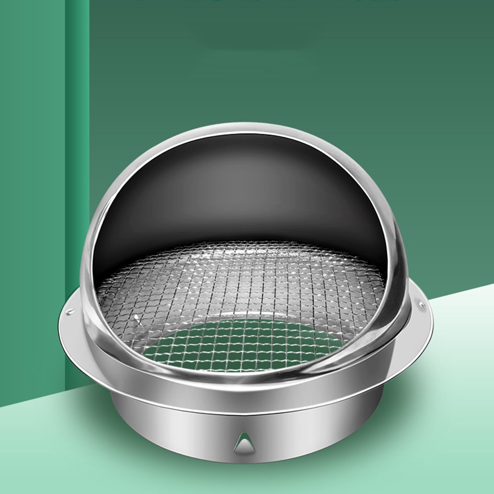 Cappuccio Scarico Aria 110mm - Ventilatore Statico In Acciaio Inox Per Tetti - Foto 3