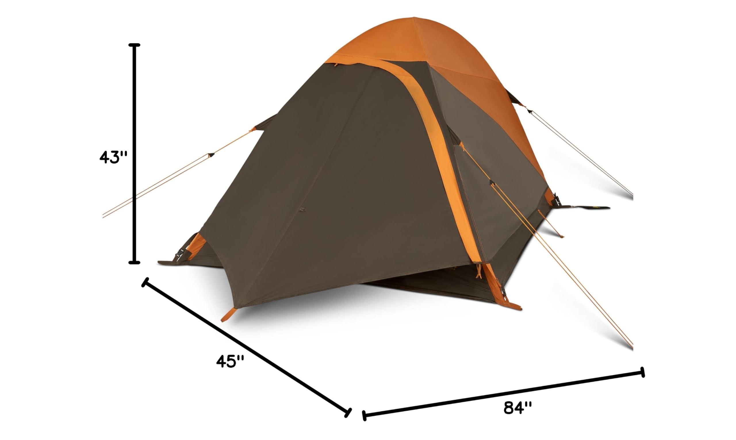 Kelty Grand Mesa 2P or 4P Backpacking Tent – 3 Season Camping, Thru Hiking Shelter, Aluminum Pole Frame, Single Door + Vestibule Model