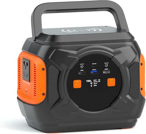 Portable Power Station 320W Solar Generator 304Wh/83200mAh Lithium Battery Portable