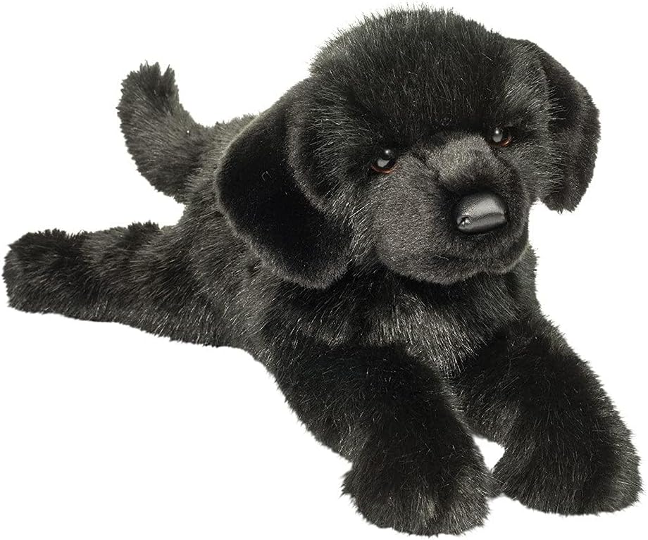 Douglas Jake Black Lab Dog Plush Stuffed Animal