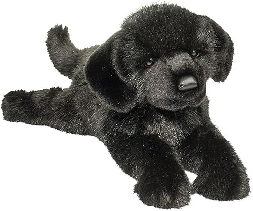 Douglas Jake Black Lab Perro de Peluche Relleno