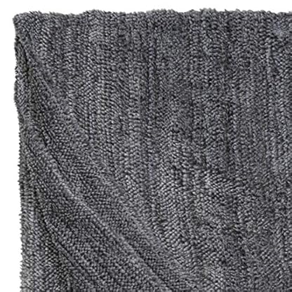 Winterhome Felldecke Wohndecke Wild Yak Grau Rind Kunstfell Fellimitat 130 cm x 180 cm – Bild 3