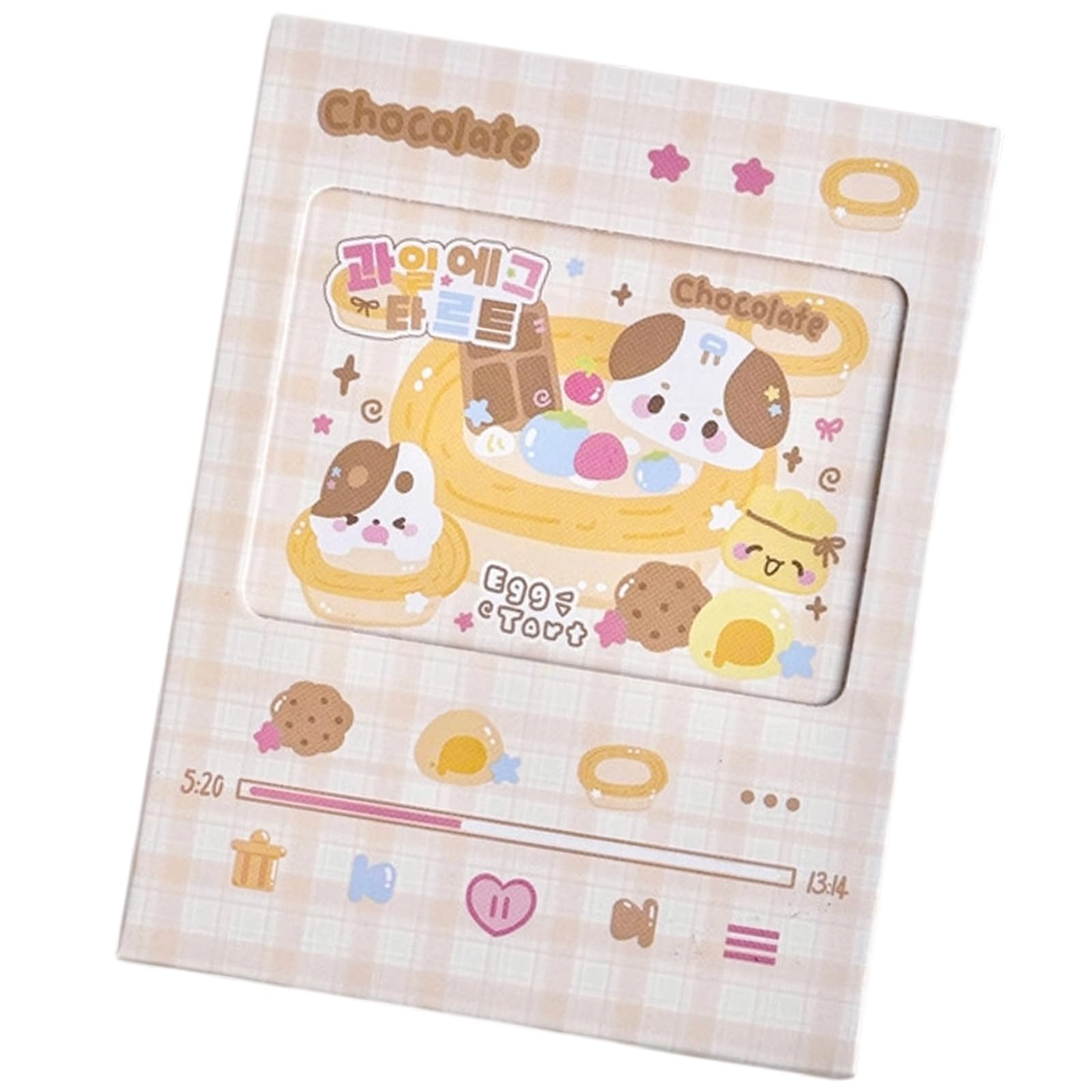 Tsophreniq Greeting Card with Lovely Animals and Cake Scene Invitation Card for Celebration Friend Appearing Animal Birthday Cards
