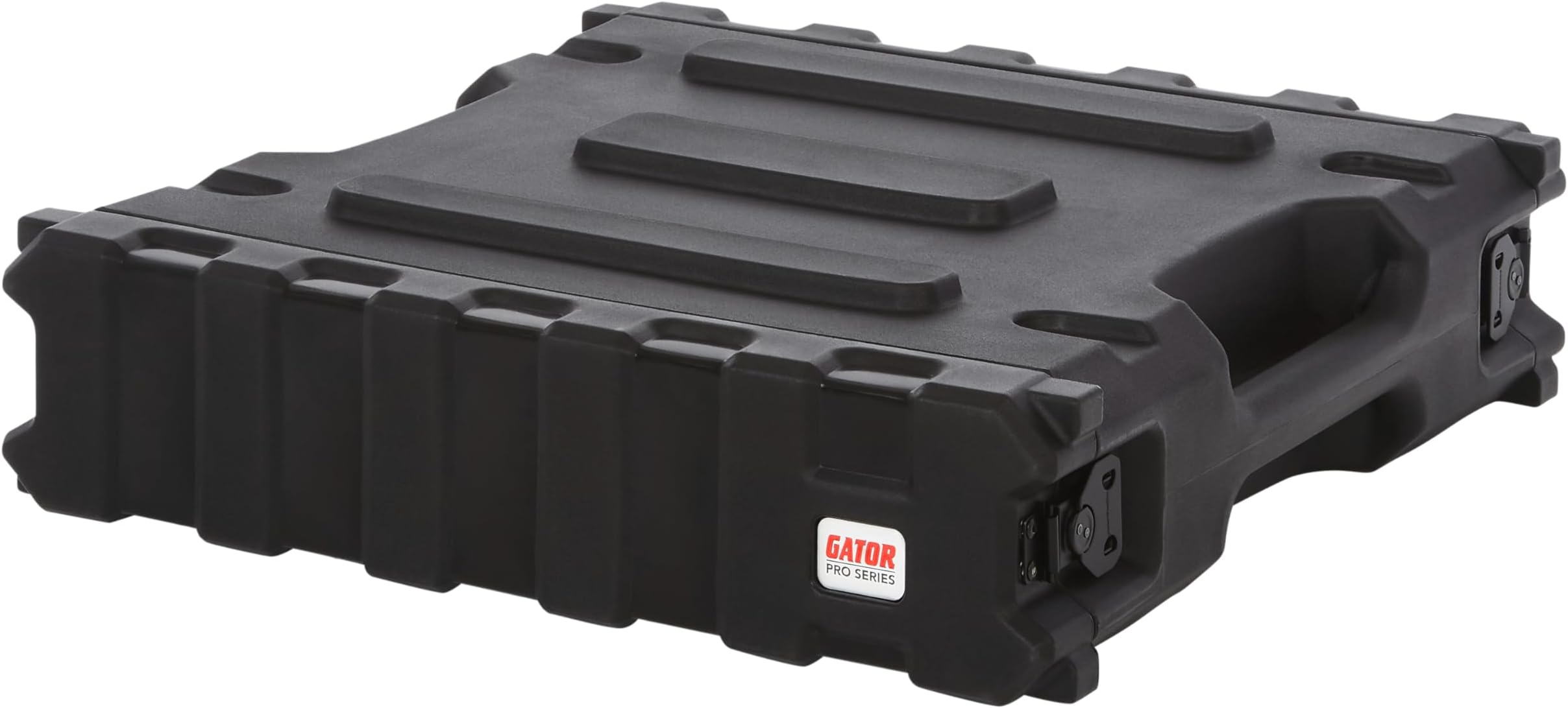 Gator Cases Pro Series 2U Rack Case with Standard 19" Depth, Roto Molded Made in USA (G-PRO-2U-19)