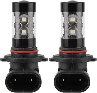 Acouto 9005 HB4 Lâmpadas LED 2 peças 8000K Ice Blue 50W Kit de Lâmpadas de Farol LED 9005 HB4 Lâmpadas de Neblina LED Lâmpada de Direção de Carro DC 12V-24V