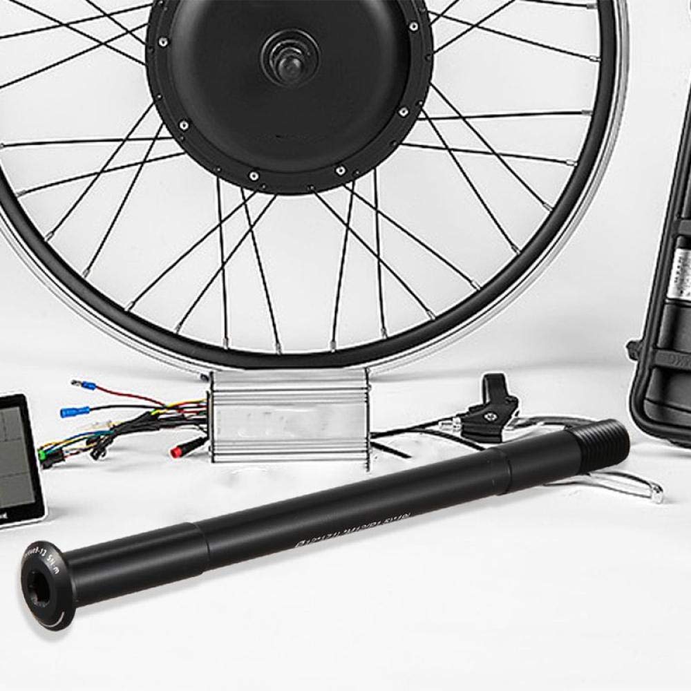Fahrrad-Schnellspanner Fahrrad Achse Steckachse Fahrrad Fahrrad Aluminium Aluminium Legierung Schaufelwelle Schnellwechselhebel Straße Mountainbike Vorne Hinten Blumentrommel Laufwelle 142X12Mm