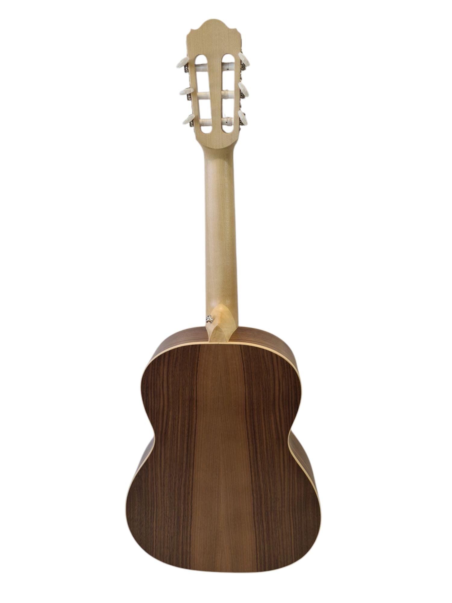 Konzertgitarre 1/2 vollmassiv WoidBua Pro Natura SS300 – massive Fichtendecke & Walnussboden – Kindergitarre mit Gigbag hochwertige Schülergitarre für Einsteiger mit warmem Klang & Top-Verarbeitung